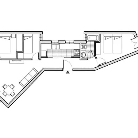 アパート The Collection - Eixample Next To Paseo De Gracia Modern 3bd バルセロナ